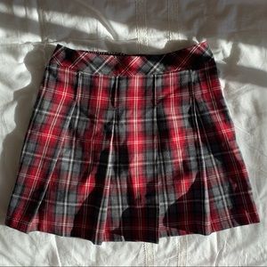 90’s Plaid Vintage Plaid Mini Skirt